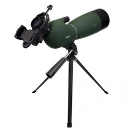 25-75x70mm スコープ 防水 望遠鏡 ズーム バードウォッチ 単眼 ユニバーサル 電話 アダ