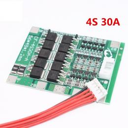 4S 30A 14.8V リチウムイオン 電池パック PCB保護基板 充電回路 バランス回路 PCS