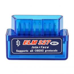 ELM327 青 OBD2 Ver2.1 can Bluetooth ドングル Android