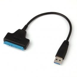 USB 3.0 SATA 2.5インチ HDD SSD アダプタ 25cm